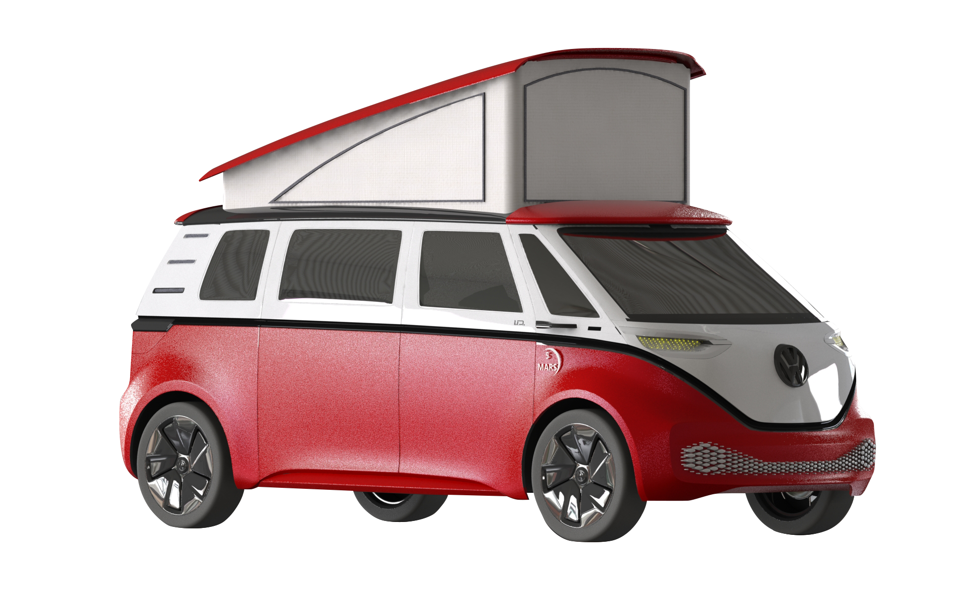 5 Mars RV Imagine camper van with pop-top roof